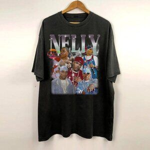 Nelly Rapper  90s Bootleg T-shirt Nelly Shirt Retro 90